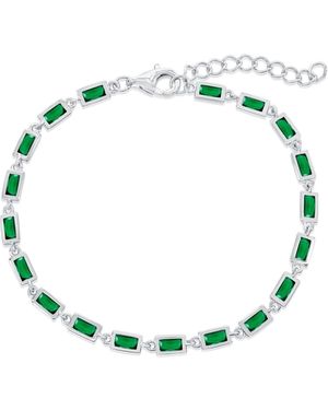 Simona Sterling Silver - Green