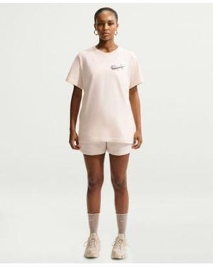 Nike Sportswear Classic Oversized T Shirt - Natural