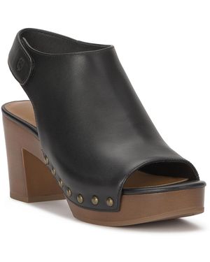 Lucky Brand Harpen Slingback Block Heel Shooties - Black