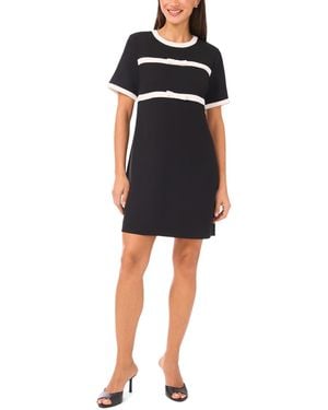 Cece Short-sleeve Dress - Black