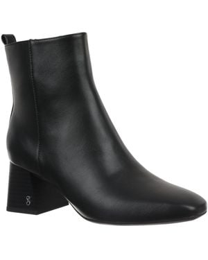Sam & Libby Yuliana Block Heel Dress Booties - Black