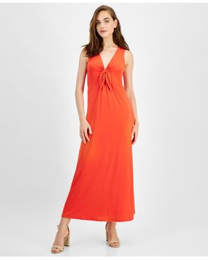 Rachel Roy Wilonna Tie-front A-line Dress - Red