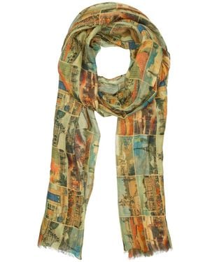 Patricia Nash Vintage Print Scarf - Green