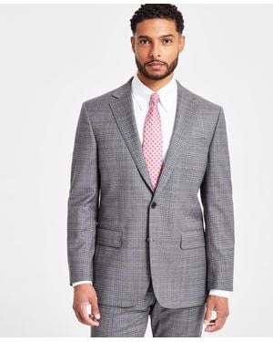 Brooks Brothers B By Classic-fit Wool Blend Suit Separates Jacket - Gray