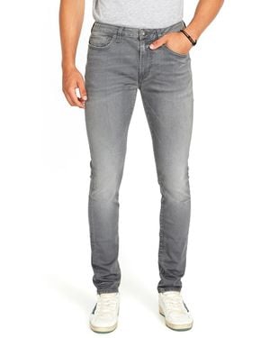 Buffalo David Bitton Skinny Max Stretch Jeans - Gray