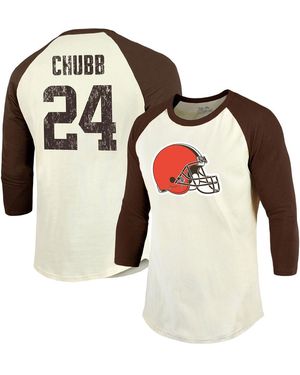 Majestic Threads Nick Chubb Cream - Multicolor