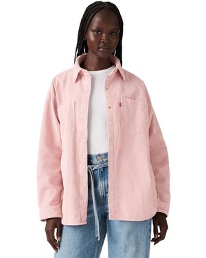 Levi's Iris Long Sleeve Overshirt - Pink