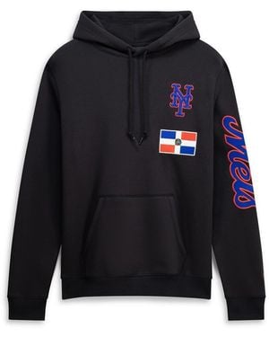 KTZ New York Mets Dominican Republic Country Flag Hoodie - Blue