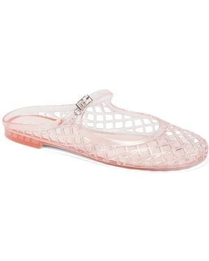 DKNY Louey Mary Jane Jelly Flats - Pink