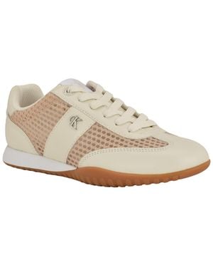 Calvin Klein Harllow Lace-up Sneakers - White