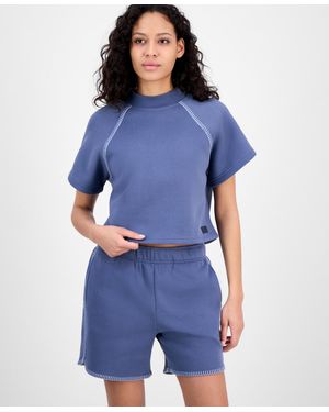 UGG Short-sleeve Crewneck Sweatshirt - Blue