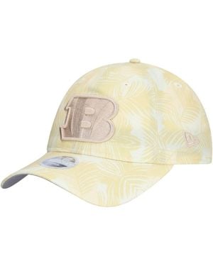 KTZ Cincinnati Bengals Frond 9twenty Adjustable Hat - Natural