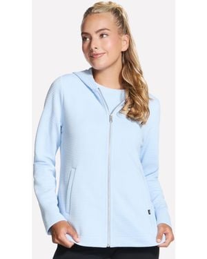 Skechers Go Walk Ottoman Tunic Jacket - Blue