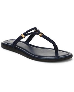 Giani Bernini Tylee Braided Flat Slides Sandals - Blue
