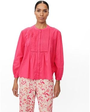 Masai Mailvianne Pintuck Detail Blouse - Pink