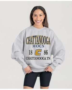 Gameday Couture Tennessee Chattanooga Mocs Premium Fleece Pullover Sweatshirt - Gray