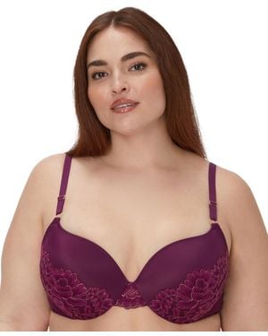 Maidenform Love The Lift Satin Push-up Bra Dm9900 - Purple