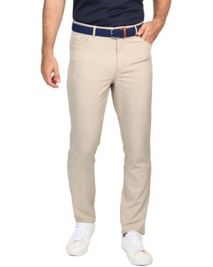 Tailorbyrd Five Pocket Performance Pants - Natural