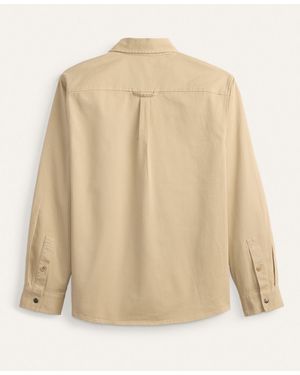 Pendleton Long-sleeve Twill Work Shirt - Natural