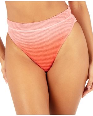 Hurley Scrunch Cheeky High-rise Swim Bottoms - Orange