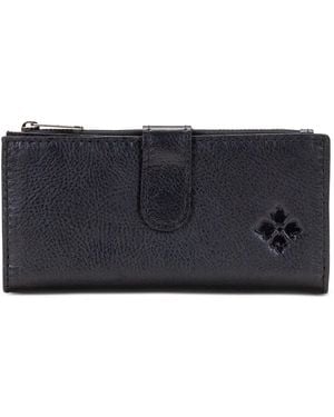 Patricia Nash Nazari Leather Wallet - Black