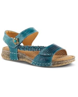 L'ARTISTE Spring Step Popular Sandal - Blue