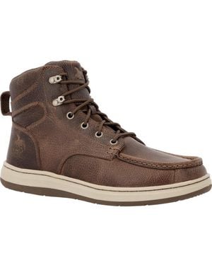 Georgia Boot Eagle Superlyte Moc-toe Chukka Boots - Brown