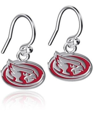 Dayna Designs Iowa State Cyclones Enamel Dangle Earrings - Pink