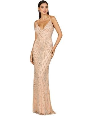 Lara Spaghetti Strap Beaded Dress - White