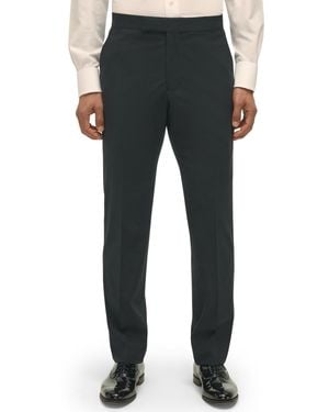 Brooks Brothers B By Classic-fit Wool Blend Tuxedo Suit Separates Pant - White