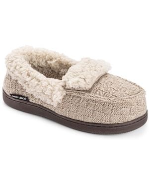 Muk Luks Anais Moccasin Slippers - White
