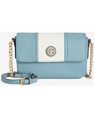 Giani Bernini Colorblock Pebble Crossbody - Blue