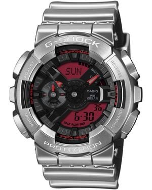 G-Shock Analog Digital -tone Silicone Watch 48.8mm - Gray
