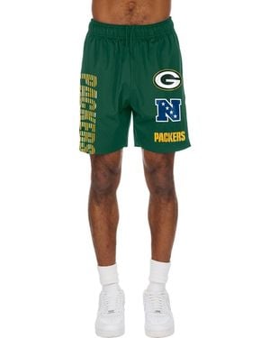 KTZ Bay Packers Match Shorts - Green