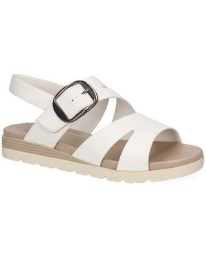 Easy Street Daydream Wedge Sandals - Metallic