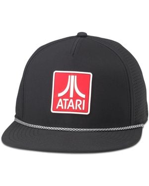 American Needle And Atari Buxton Pro Snapback Hat - Black