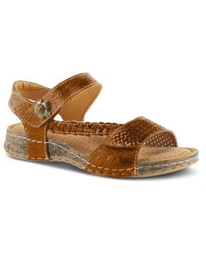 L'ARTISTE Spring Step Popular Sandal - Brown