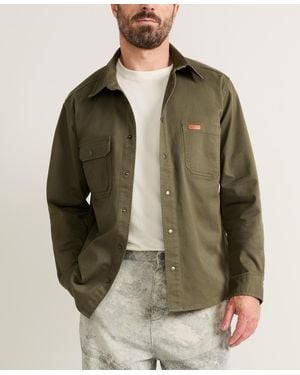 Pendleton Long-sleeve Twill Work Shirt - Green