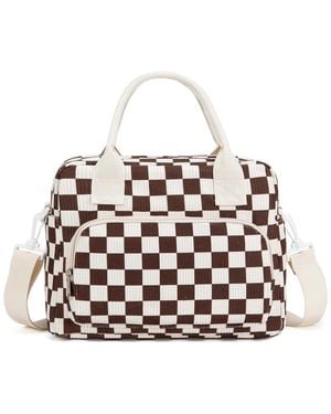 Gnuadz Lunch Bag Insulated Cooler Tote Work Picnic Camping Outdoor - White
