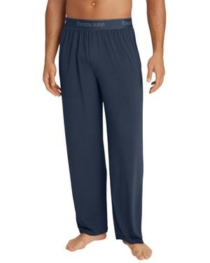 Tommy John Second Skin Pull-on Sleep Pants - Blue
