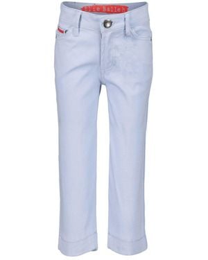 Elie Balleh Big Boys Blue Slim Fit 5 Pocket Twill Pants