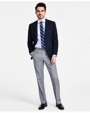 Michael Kors Classic-fit Twill Blazer - Blue