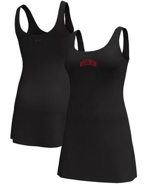 Under Armour Wisconsin Badgers Gameday Motion Active Dress - Black