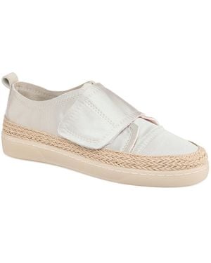 J/Slides Hollis Satin Sneaker - White