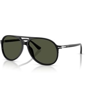 Persol Pilot Green Lens Sunglasses Po3403s