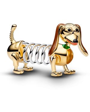 PANDORA Disney Pixar Toy Story Slinky Dog Charm - Metallic