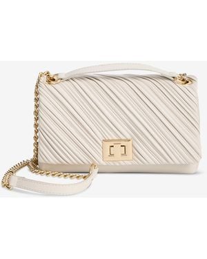 INC International Concepts Ajae Ruched Small Bag - Natural