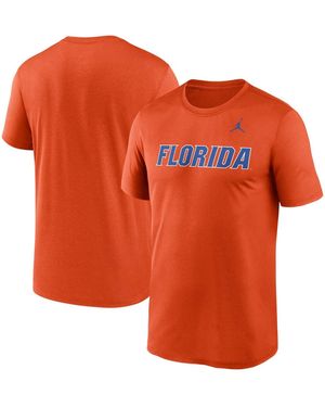 Nike Florida Gators Primetime Legend Wordmark T-shirt - Orange