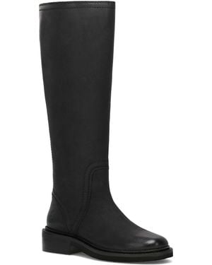 Frye Phoebe Zipper Tall Boots - Black