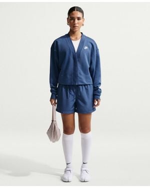 Nike Sportswear Club Fleece Loose Cardigan - Blue